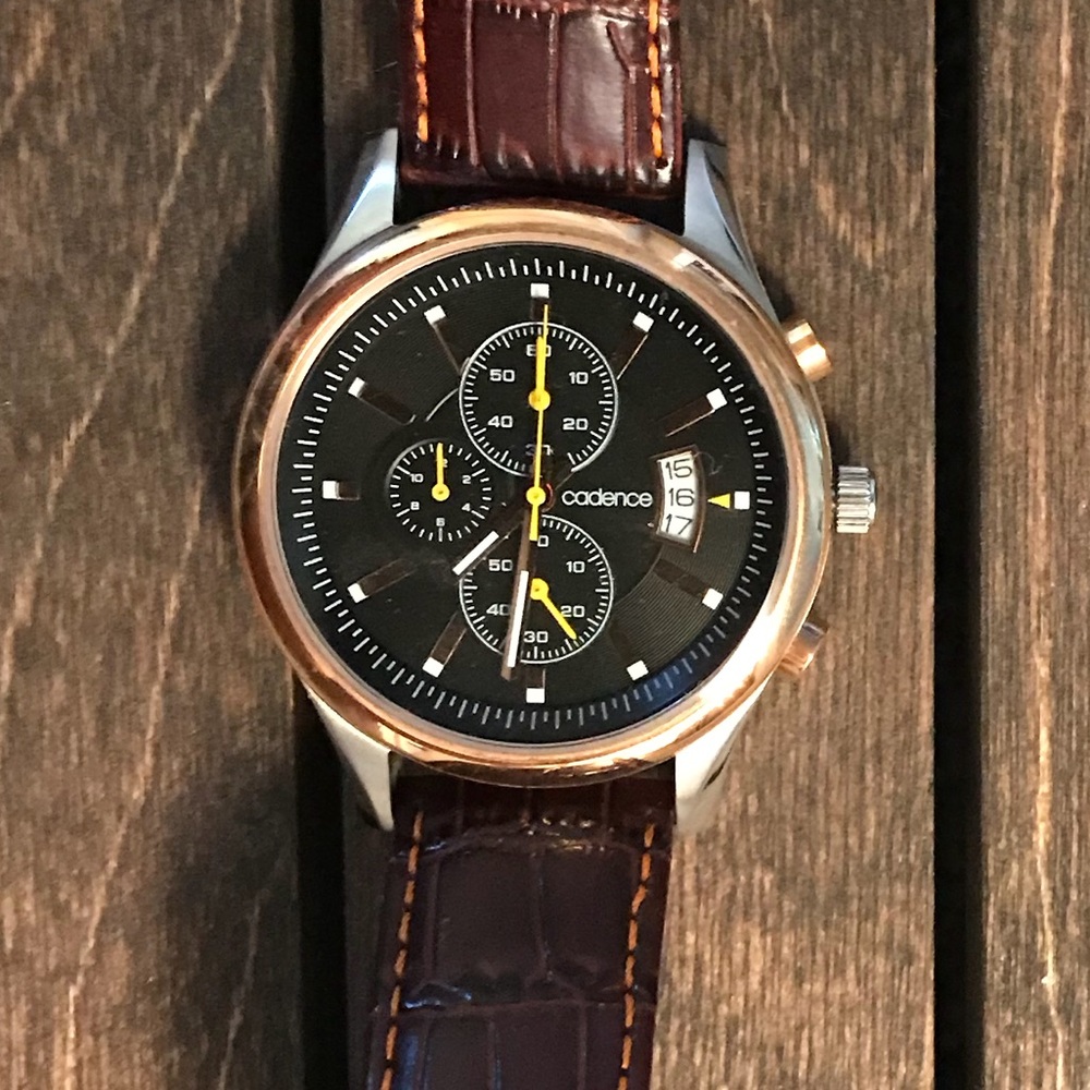 Cadence Chronograph watch - new